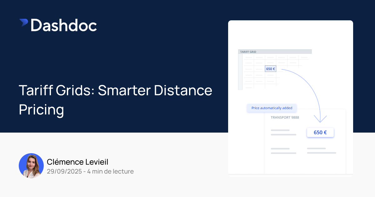 Tariff Grids: Smarter Distance Pricing